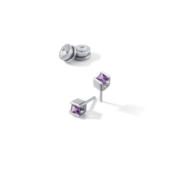 Ohrstecker Cube 3