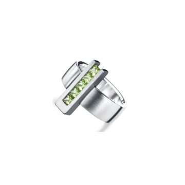 Farbedelsteinring mit Peridot