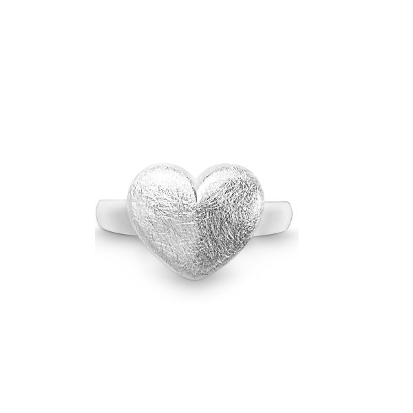 Ridge Heart Ring