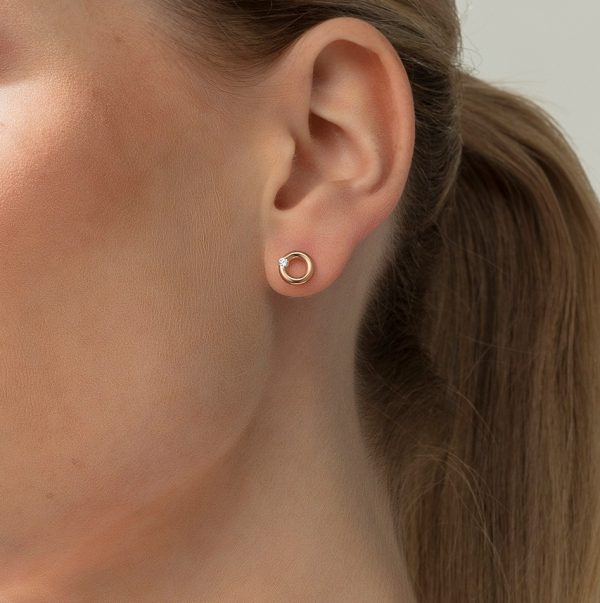 Ohrstecker Spannring – Bild 2