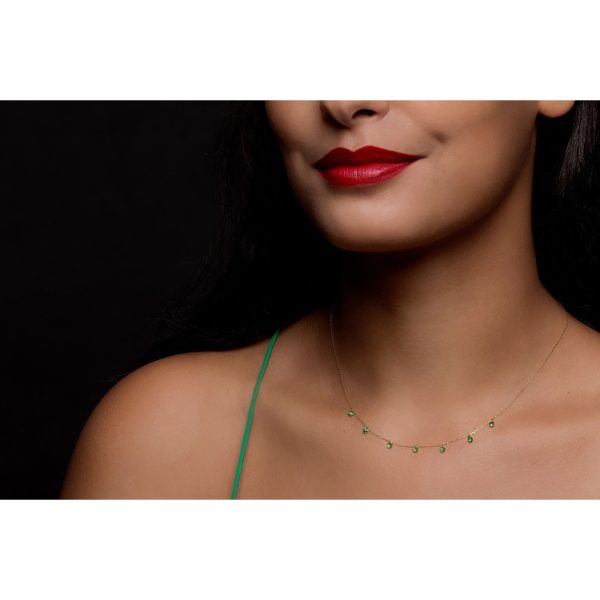 GREEN CONFETTI Collier – Bild 2