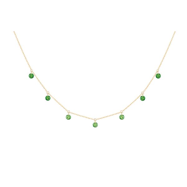 GREEN CONFETTI Collier