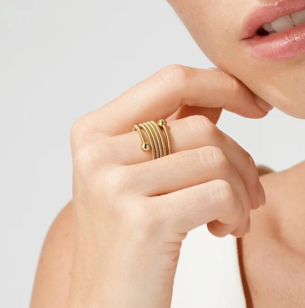 Colette C Embrace Ring 5-fach – Bild 2