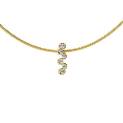 Anhänger Diamond Wave