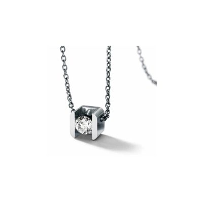 Diamantcollier CUBE
