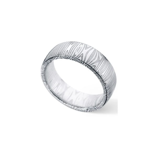 Damast Edelstahlring