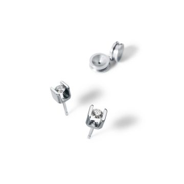 Diamantohrstecker CUBE