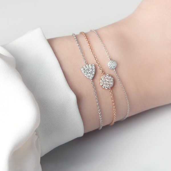 Armband Magnolia mit Pavé – Bild 2