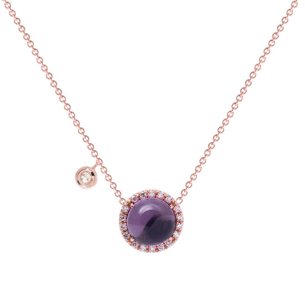 Collier mit Amethyst