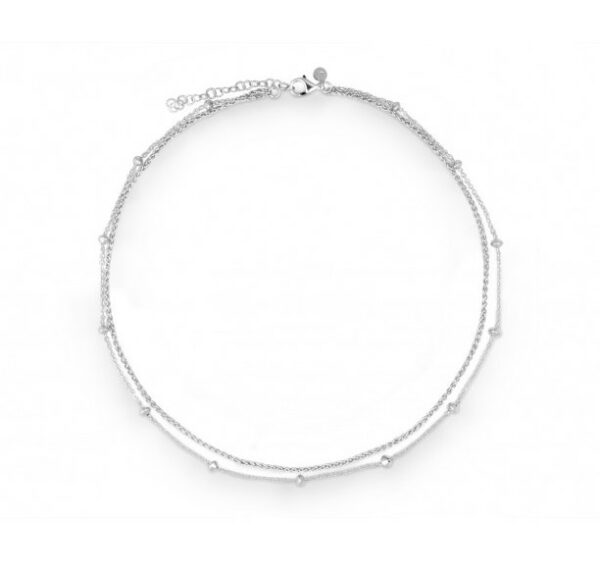 Collier zweireihig