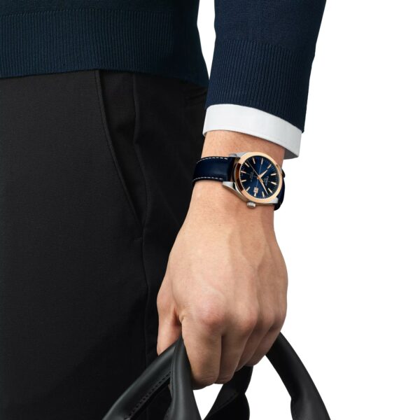 Gentleman Powermatic 80 18 Karat Gold bezel – Bild 5