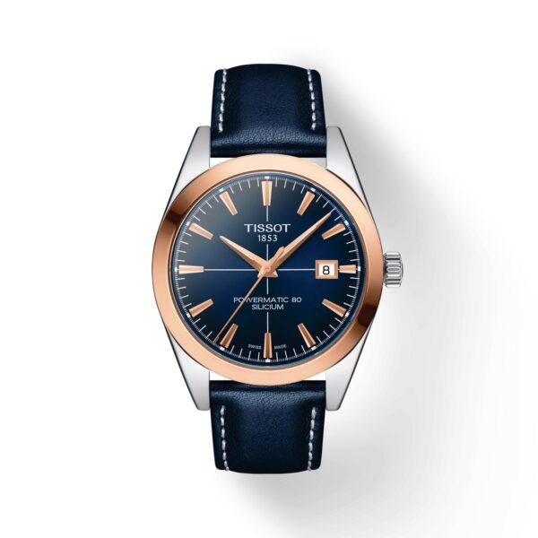 Gentleman Powermatic 80 18 Karat Gold bezel