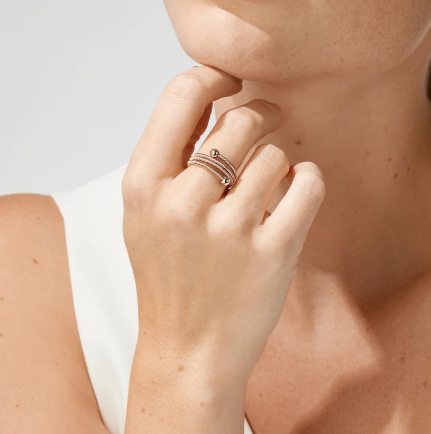 Colette C Embrace Ring 3-fach