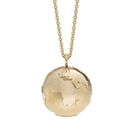 Meine Welt Kette mit Anhänger