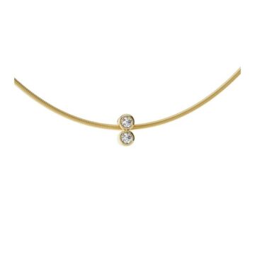 Anhänger Brillant Akzent Duett