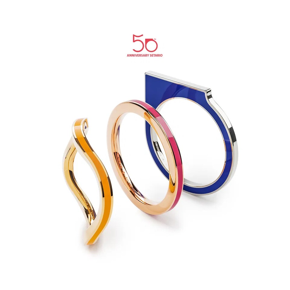 Setario Square Brillanten black & white