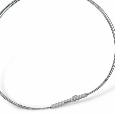 Collier mit Druckknopfschließe