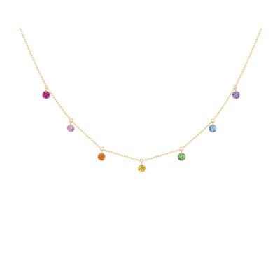 RAINBOW CONFETTI Collier