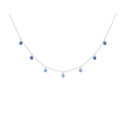 BLUE CONFETTI Collier