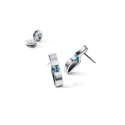 Farbedelsteinohrstecker