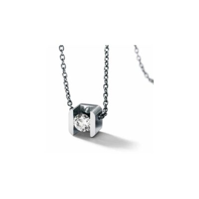Diamantcollier CUBE