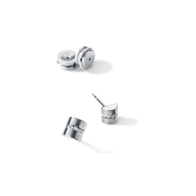 Diamantohrstecker Halbzylinder