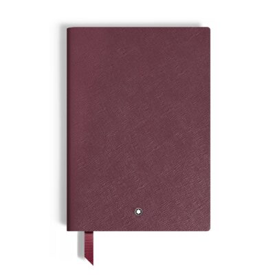 Mittelgroßes Notizbuch aus Sartorial Leder, Linierte Seiten